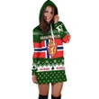 Norway Christmas Hoodie Dress K5
