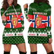 Norway Christmas Hoodie Dress K5 | 1sttheworld.com
