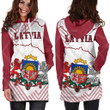 Latvia Hoodie Dress K5