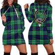 1sttheworld Hoodie Dress - Abercrombie Clan Tartan Crest Hoodie Dress A7 | 1sttheworld.com
