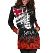 New Zealand Anzac Women's Hoodie Dress - Remembrance Day Lest We Forget - BN23