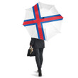 1sttheworld Umbrella - Flag of Faroe Islands Umbrella A7