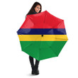 1sttheworld Umbrella - Flag of Mauritius Umbrella A7 | 1sttheworld