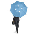 1sttheworld Umbrella - Flag of Fed. States Of Micronesia Umbrella A7
