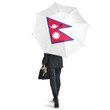 1sttheworld Umbrella - Flag of Nepal Umbrella A7