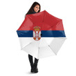 1sttheworld Umbrella - Flag of Serbia Umbrella A7 | 1sttheworld