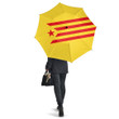 1sttheworld Umbrella - Catalonia Flag Of Catalan Republic Estelada Roja Umbrella A7