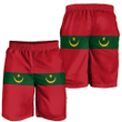 1sttheworld Men's Short - Flag of Mauritania Men's Short A7