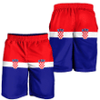1sttheworld Men's Short - Flag of Croatia Men's Short A7