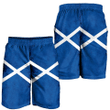 1sttheworld Men's Short - Flag of Scotland Flag Grunge Style Men's Short A7