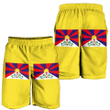 1sttheworld Men's Short - Flag of Tibet Men's Short A7