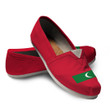 1sttheworld Casual Shoes - Flag of Maldives Casual Shoes A7