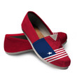 1sttheworld Casual Shoes - Flag of Liberia Casual Shoes A7