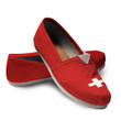 1sttheworld Casual Shoes - Flag of Switzerland Casual Shoes A7