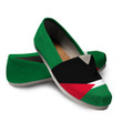 1sttheworld Casual Shoes - Flag of Palestine Casual Shoes A7