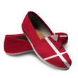 1sttheworld Casual Shoes - Flag of Denmark Casual Shoes A7