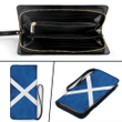 1sttheworld Clutch Purse - Flag of Scotland Flag Grunge Style Clutch Purse A7