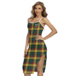 1sttheworld Dress - MacMillan Old Modern Clan Tartan Women's Back Cross Cami Dress A7