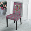 1sttheworld Dining Chair Slip Cover - Crawford Ancient Clan Tartan Dining Chair Slip Cover A7