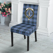1sttheworld Dining Chair Slip Cover - MacKay Blue Clan Tartan Dining Chair Slip Cover A7