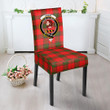1sttheworld Dining Chair Slip Cover - Adair Clan Tartan Dining Chair Slip Cover A7