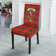 1sttheworld Dining Chair Slip Cover - Adair Clan Tartan Dining Chair Slip Cover A7
