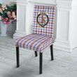 1sttheworld Dining Chair Slip Cover - Boswell Modern Clan Tartan Dining Chair Slip Cover A7