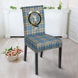 1sttheworld Dining Chair Slip Cover - Napier Ancient Clan Tartan Dining Chair Slip Cover A7