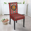 1sttheworld Dining Chair Slip Cover - Cumming Modern Clan Tartan Dining Chair Slip Cover A7