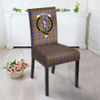 1sttheworld Dining Chair Slip Cover - Balfour Modern Clan Tartan Dining Chair Slip Cover A7