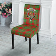 1sttheworld Dining Chair Slip Cover - MacGregor Modern Clan Tartan Dining Chair Slip Cover A7