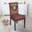 1sttheworld Dining Chair Slip Cover - Lindsay Weathered Clan Tartan Dining Chair Slip Cover A7