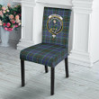 1sttheworld Dining Chair Slip Cover - MacInnes Modern Clan Tartan Dining Chair Slip Cover A7