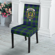 1sttheworld Dining Chair Slip Cover - Johnston Modern Clan Tartan Dining Chair Slip Cover A7