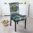 1sttheworld Dining Chair Slip Cover - MacKenzie Dress Ancient Clan Tartan Dining Chair Slip Cover A7