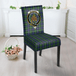 1sttheworld Dining Chair Slip Cover - MacKenzie Modern Clan Tartan Dining Chair Slip Cover A7