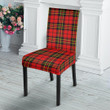1sttheworld Dining Chair Slip Cover - Brodie Modern Tartan Dining Chair Slip Cover A7