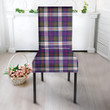 1sttheworld Dining Chair Slip Cover - MacDonald Dress Modern Tartan Dining Chair Slip Cover A7 | 1sttheworld