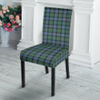 1sttheworld Dining Chair Slip Cover - Malcolm Ancient Tartan Dining Chair Slip Cover A7