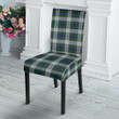 1sttheworld Dining Chair Slip Cover - Blackwatch Dress Modern Tartan Dining Chair Slip Cover A7