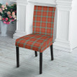 1sttheworld Dining Chair Slip Cover - Morrison Red Ancient Tartan Dining Chair Slip Cover A7