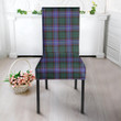 1sttheworld Dining Chair Slip Cover - Hunter Modern Tartan Dining Chair Slip Cover A7 | 1sttheworld