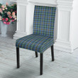 1sttheworld Dining Chair Slip Cover - Weir Ancient Tartan Dining Chair Slip Cover A7