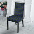1sttheworld Dining Chair Slip Cover - MacLeod of Harris Modern Tartan Dining Chair Slip Cover A7