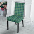 1sttheworld Dining Chair Slip Cover - Kennedy Ancient Tartan Dining Chair Slip Cover A7