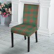 1sttheworld Dining Chair Slip Cover - Menzies Green Ancient Tartan Dining Chair Slip Cover A7