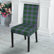 1sttheworld Dining Chair Slip Cover - Wishart Hunting Modern Tartan Dining Chair Slip Cover A7