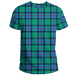 1sttheworld Clothing - Flower Of Scotland Tartan T-Shirt A7