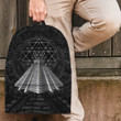 1sttheworld Backpack - Ancient Aztec Pyramid Backpack A7
