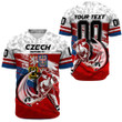 1sttheworld Clothing - (Custom) Czech Republic Hockey Jersey Special Style - Baseball Jerseys A7 | 1sttheworld